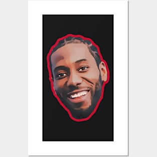 Kahwi Leonard Rare Smiling Face Posters and Art